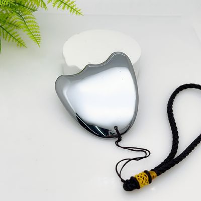 Gepersonaliseerd logo beschikbaard Terahertz Gua Sha Massage Scraping Tool voor Body Spa Gezicht schoonheid in vis staart vorm