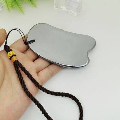 Gezichtsmassageur Zilveren energie steen Terahertz schraapbord THz Gua Sha Massage Tool 2024 Trend Producten Gezonde energie