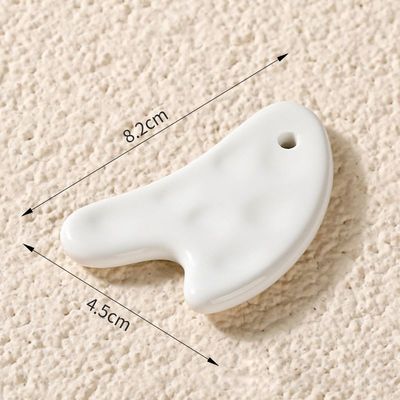 Ervaar de voordelen van keramische Gua Sha Tool Persoonlijke gezondheidszorg voor gezichts- en lichaamsmassage