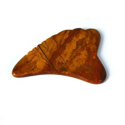 Gua Sha Scraping Massager Board Mookaite Jasper Gezichtsgereedschap 10cm*7cm*0.6cm ISO9001 Gecertificeerde Massage Board