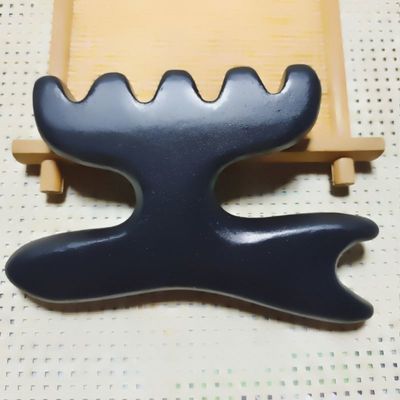 Voetmassage Gua Sha Therapie Bian Steen Acupunctuur Stick Universele Massage Tool 112 * 12mm Natuursteen