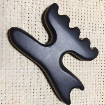 Voetmassage Gua Sha Therapie Bian Steen Acupunctuur Stick Universele Massage Tool 112 * 12mm Natuursteen