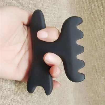 Voetmassage Gua Sha Therapie Bian Steen Acupunctuur Stick Universele Massage Tool 112 * 12mm Natuursteen