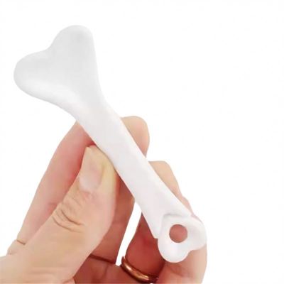Effectieve witte keramische gezichtsmeridianen drogen acupunctuurstok voor oog- en huidverzorgingsmiddelen