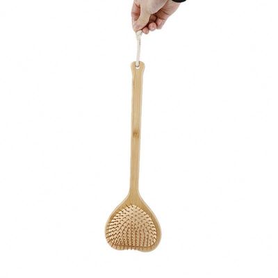 Huishoudelijke persoonlijke schraper Bamboe lichaam Meridian massage hamer lange handgreep voor jeukverlichting en gua sha