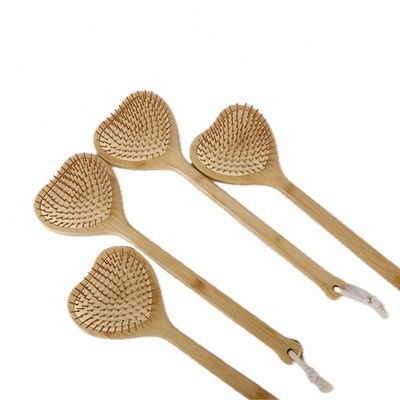 Huishoudelijke persoonlijke schraper Bamboe lichaam Meridian massage hamer lange handgreep voor jeukverlichting en gua sha