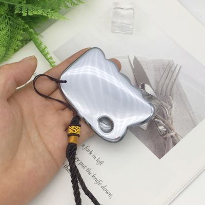 Style Terahertz Plaat Schrapen Massage Tool Gua Sha Guasha Board voor Achterlichaam Massager Zilver