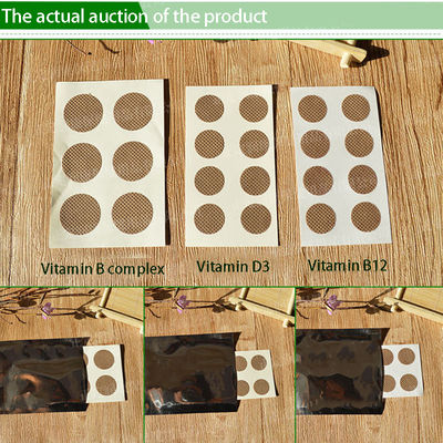 Verbeter uw slaap met gezondheidszorg Immuunverbeterende Multi Complex Energy Transdermale Vitamine C B1 B12 D3 E Vitamine Patch