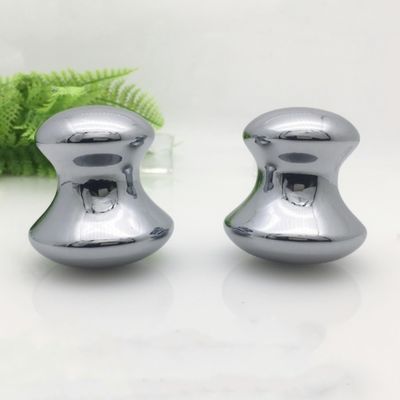 Lichaamsspieren Behandeling Handgemaakte Natuurlijke Terahertz Gua Sha Champignon Schrapen Massage Tool voor Spa Relax
