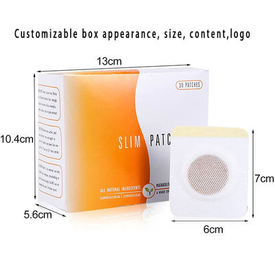 30pcs Chinese natuurlijke kruidengeneeskunde Magnet Afslanking pleister Vetverbranding Gewichtsverlies Stickers Gezondheidszorg Body Massager