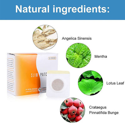 30pcs Chinese natuurlijke kruidengeneeskunde Magnet Afslanking pleister Vetverbranding Gewichtsverlies Stickers Gezondheidszorg Body Massager