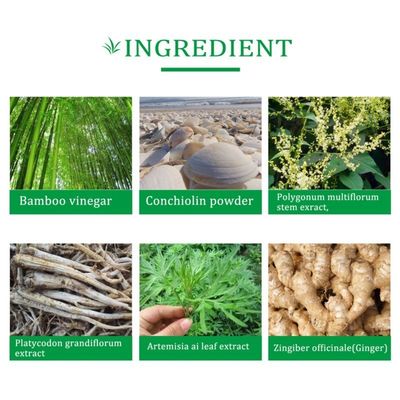 Diepe natuurlijke reiniging 10 Ginger Foot Pads en 10 kleefplaten voor anti-stressverlichting