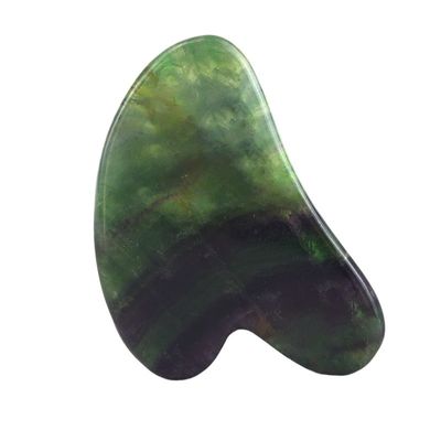 2024 Hartvorm Regenboog Fluoriet Gua Sha Massage Schraper Tool voor Body Spa
