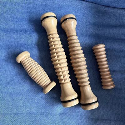 Lichaamsmassageapparatuur Houttherapie Voetroller Guasha Massagetools voor Lichaamsmassage Gua Sha Massager en Plantar Fasciitis Verlichting