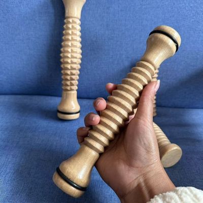 Lichaamsmassageapparatuur Houttherapie Voetroller Guasha Massagetools voor Lichaamsmassage Gua Sha Massager en Plantar Fasciitis Verlichting