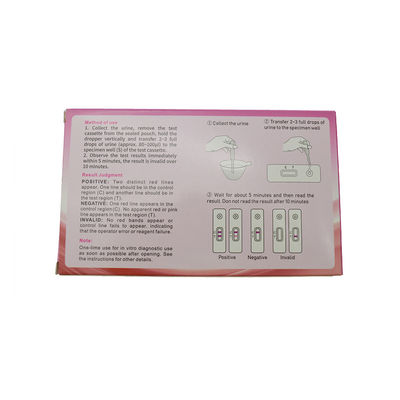 Rapid Premom Pregnancy Test Strips- Meer dan 99% nauwkeurige vroege opsporing HCG-tests voor snelle opsporing van HCG en snelle resultaten