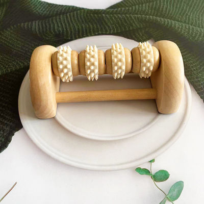 2024 Handgemaakte houten Guasha massagerool voor het gezicht Voet Lichaam Gua Sha massager Massagetools en spiermassage
