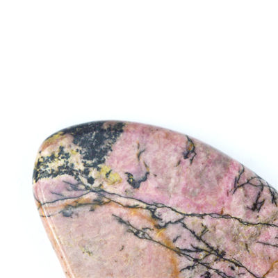 Spiermassage Functie Natuurlijke hartvorm Rhodonite Steen Gua Sha Schraapbord voor gezichts schoonheid en lichaam Huid Health Care Spa