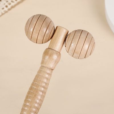 Gepersonaliseerd logo beschikbaard Massage Product Beauty Personal Care Products Hout Beauty Spa Skin Lifting 3D Face Roller Massager Stick