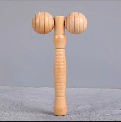 Gepersonaliseerd logo beschikbaard Massage Product Beauty Personal Care Products Hout Beauty Spa Skin Lifting 3D Face Roller Massager Stick