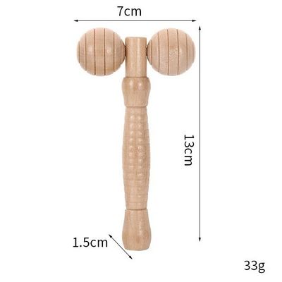 Gepersonaliseerd logo beschikbaard Massage Product Beauty Personal Care Products Hout Beauty Spa Skin Lifting 3D Face Roller Massager Stick