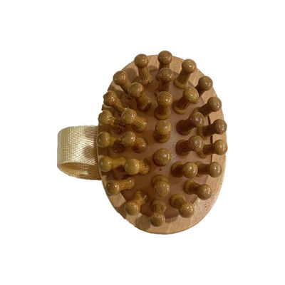 Eigenschappen Hoofdmassageapparatuur Aankomst 100% Pure Bamboe Borstel Massage Populaire Beek Hout Luchtkussing Breed mondkam