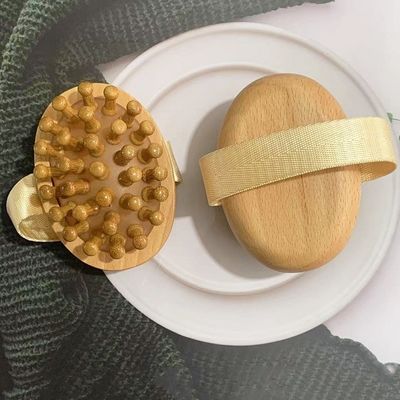 Eigenschappen Hoofdmassageapparatuur Aankomst 100% Pure Bamboe Borstel Massage Populaire Beek Hout Luchtkussing Breed mondkam