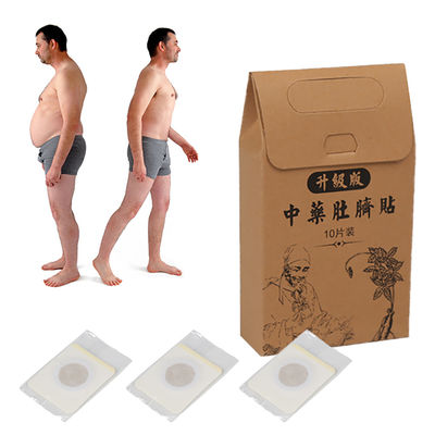 Witte huid afslanking pleister kruiden buik sticker pleister voor luie schoonheid buik vetverbranding sticker navel sticker