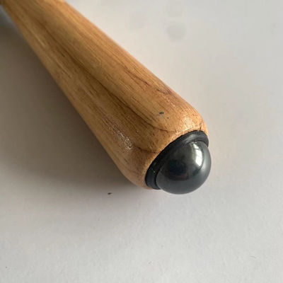 Houten massageroller voor spiermassage vasthouden cellulitis pijn trigger punt magnetische bal roller gereedschap