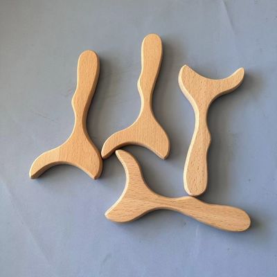 2023 OEM Beech Wood Therapy Massage Tools Set Houten rugmassageur met aangepast logo beschikbaard