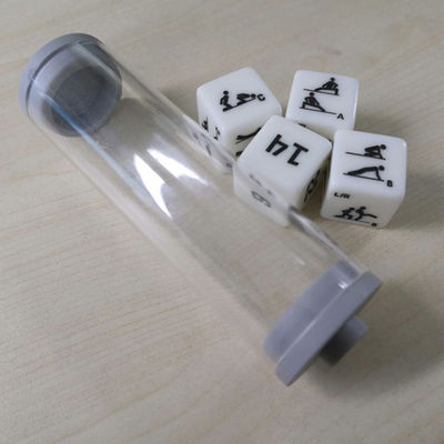 25mm Jade Six Sides Fitness Dice voor trainingen Sport Entertainment Games Verbeter je training