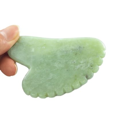 Ervaar de voordelen van een volledige lichaamsmassage met een natuurlijke steengraaftool en een eigen merk Xiuyan Jade Green Guasha