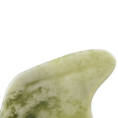 Gepersonaliseerd Logo Trending Product Shape Natuurlijke Xiuyan Jade Gua Sha Schraper Board voor Full Body Massage Tool
