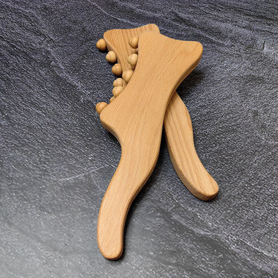 Lichaamsspieren Hout Gua Sha Schraper Tool voor rug Nek Gezicht Leg Lymfatische drainage