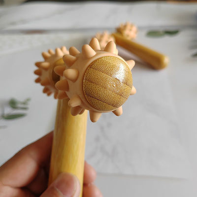 Lichaamsmassageapparatuur Zomer 2024 Trending Arrivals Handheld Massage Roller Oogmassage Roller Stick Hout 3D Roller Face Massager