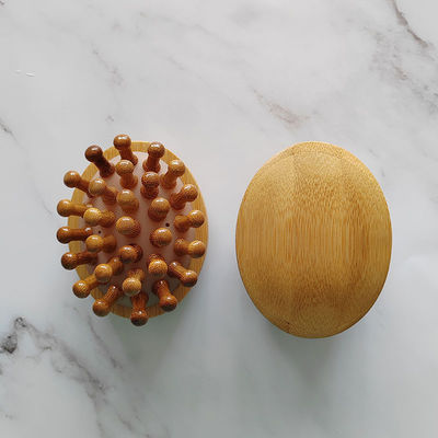 Lichaamspieren Bruin Populair Natuurlijke Bamboe Gua Sha Scalp Massage Airbag Kam Houten Guasha Gereedschap Hoofd Ontspan Massager Haar Gezondheidszorg Schoonheidsborstel