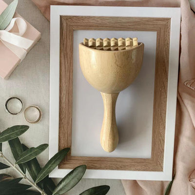 Lichaamsmassageapparatuur Houten Gua Sha Massage Roller Cup voor natuurlijk hout Massager Schoonheidsproducten Healthcare Spa Relax
