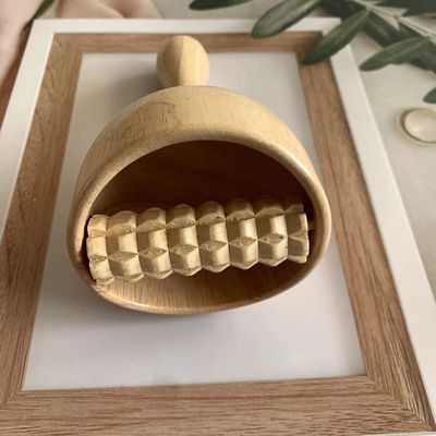 Lichaamsmassageapparatuur Houten Gua Sha Massage Roller Cup voor natuurlijk hout Massager Schoonheidsproducten Healthcare Spa Relax