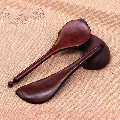 Red Rosewood Gua Sha Pen Customized Logo beschikbaar voor Body Healthcare Therapy en Acupunctuur Massage Stick