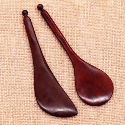 Red Rosewood Gua Sha Pen Customized Logo beschikbaar voor Body Healthcare Therapy en Acupunctuur Massage Stick