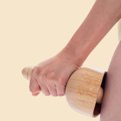 Ervaar ultieme ontspanning met beukenhout Gua Sha massage Zweedse kop massager