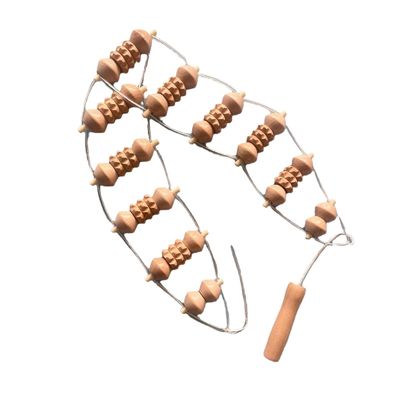 Body Massager 2024 aankomst Custom Logo And Packing Houten rugmassage Roller Tool Houten massager voor beuk