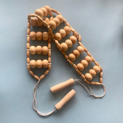 Lichaamsmassage Houten massagetool Dredge Meridian Gezondheidszorg Spieren Fascia Relax Fysiotherapie voor aangepast logo