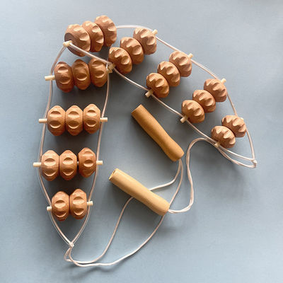 Lichaamsmassage Houten massagetool Dredge Meridian Gezondheidszorg Spieren Fascia Relax Fysiotherapie voor aangepast logo