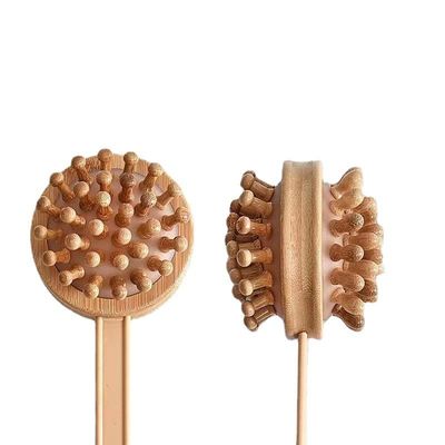 Logo Op maat gemaakte houten Guasha massager Effectief fysiotherapie gereedschap voor lichaam dredgen en meridian relief
