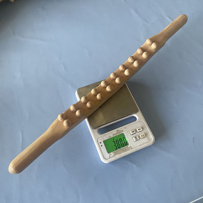Gepersonaliseerd logo beschikbaard Houten Guasha Scraping Stick Roller Massager voor lichaamsmassage apparatuur en spier ontspanning