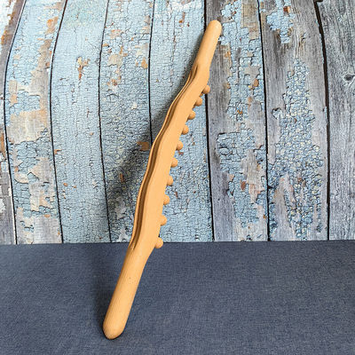 Lichaamsmassageapparatuur Houten Gua Sha Massage Stick Gezicht en Lichaam Dredge Meridiaanse Spier Fascia Ontspannen Fysiotherapie Gereedschap