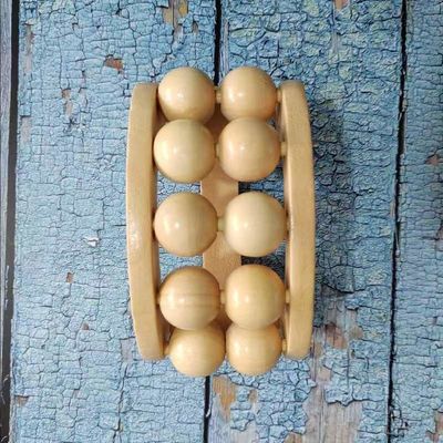 2024 Houten Gua Sha Meridian Ball Massager Lichaamsspieren Massage Roller voor hele lichaam ontspanning en Spa zelfzorg