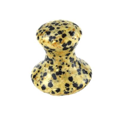 Gepersonaliseerd logo beschikbaar natuurlijke jade paddenstoel vorm gua sha massage steen voor gezicht en lichaam huidverzorging ontspanning