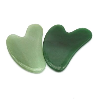 2024 Massage Guasha Scarping Groene Aventurine Gua Sha Board voor Lymfatische Drainage